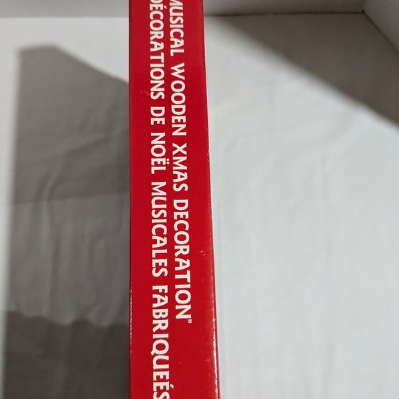 VTG Wooden Christmas Tree Motion Music Box  Works Table Shelf Decor Taiwan - Picture 11 of 14